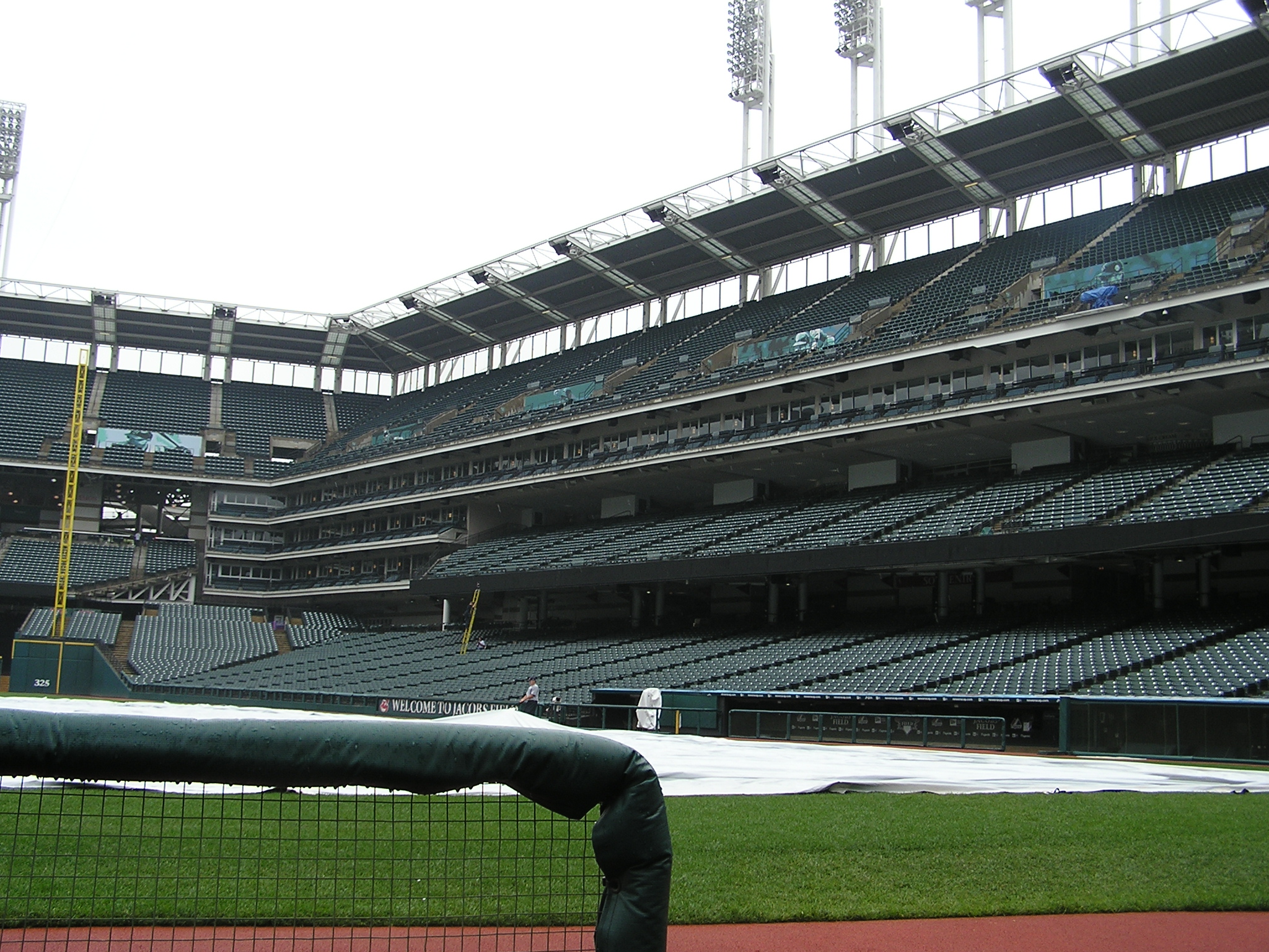 A view from the Dugout - Jacob's Field