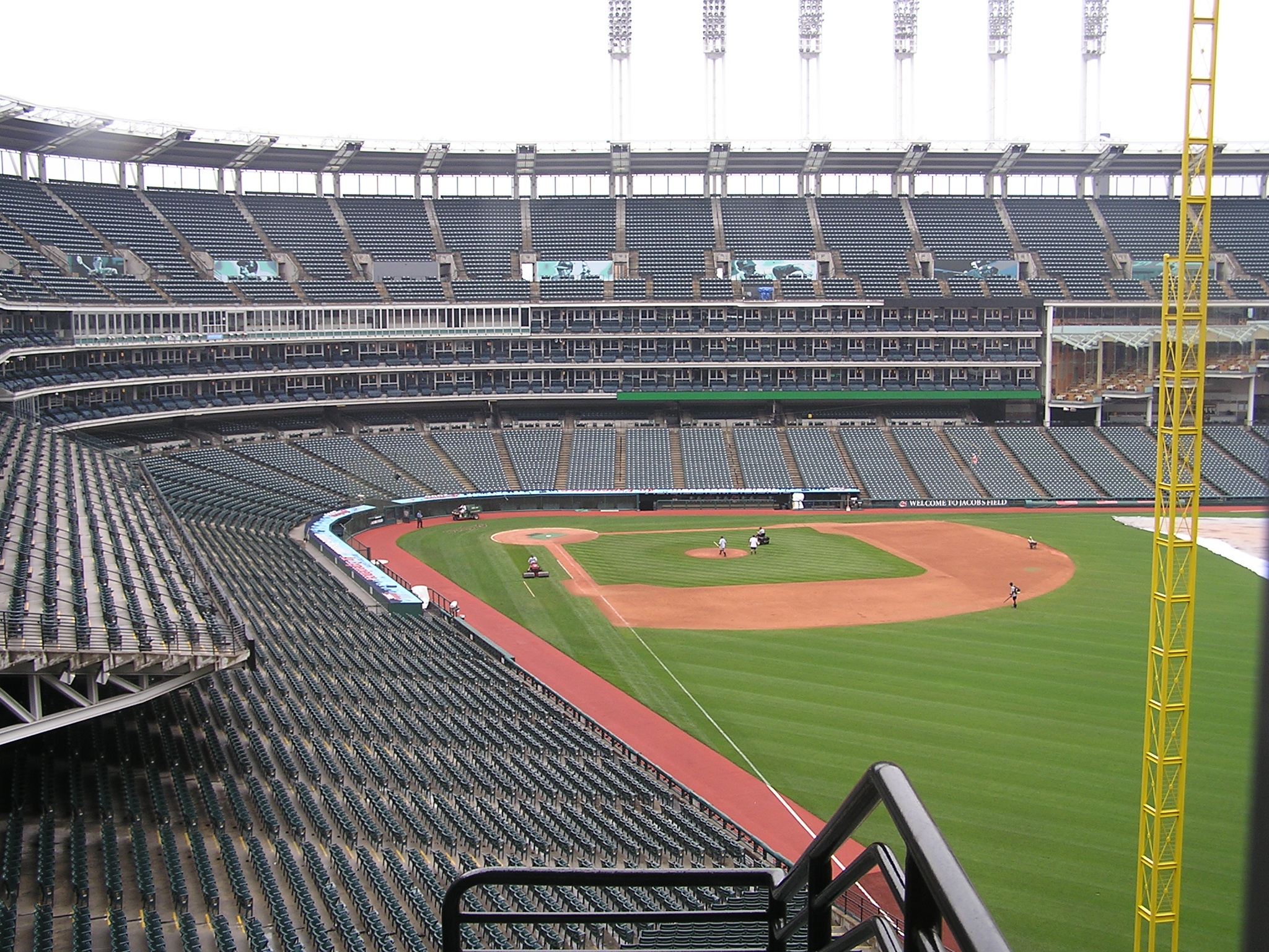 Jacob's Field from a Luxury Box in Right Field